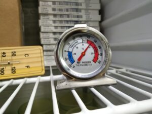What temperature should freezers operate at